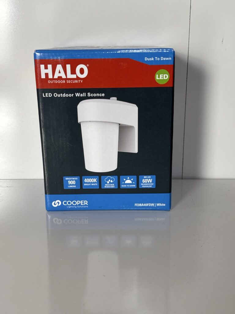 Halo LED Outdoor Wall Sconce